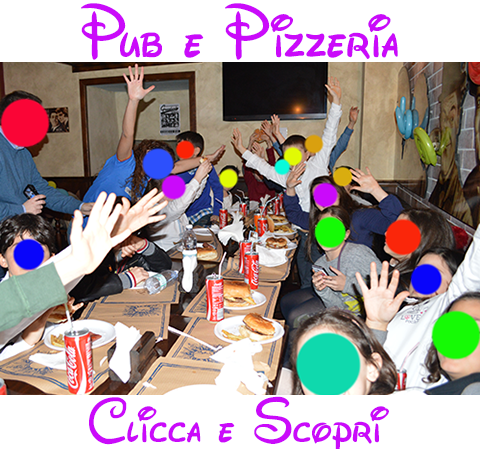 Festa per Bambini in Pub o Pizzeria al Vomero di Napoli